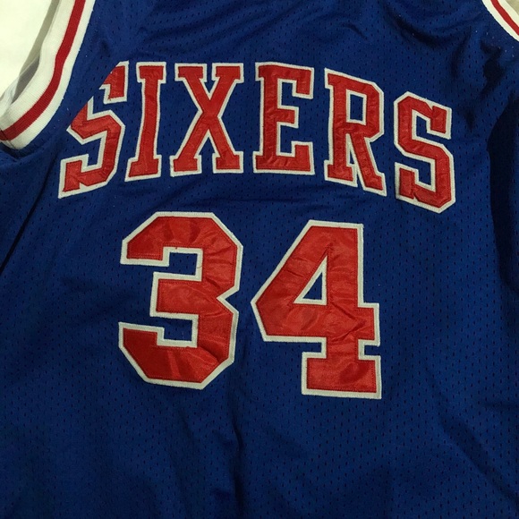 charles barkley sixers jersey